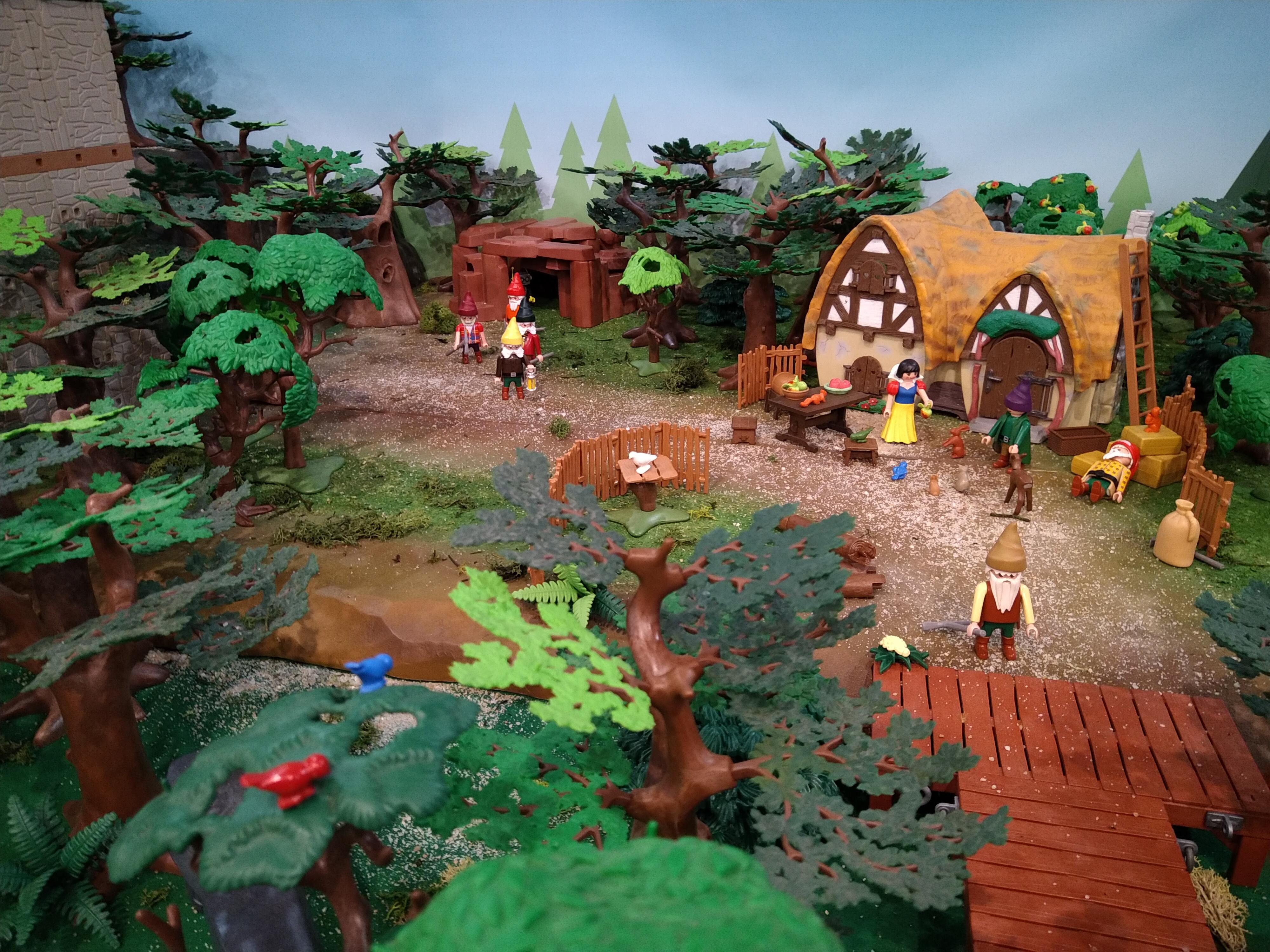 Blanche neige en Playmobil