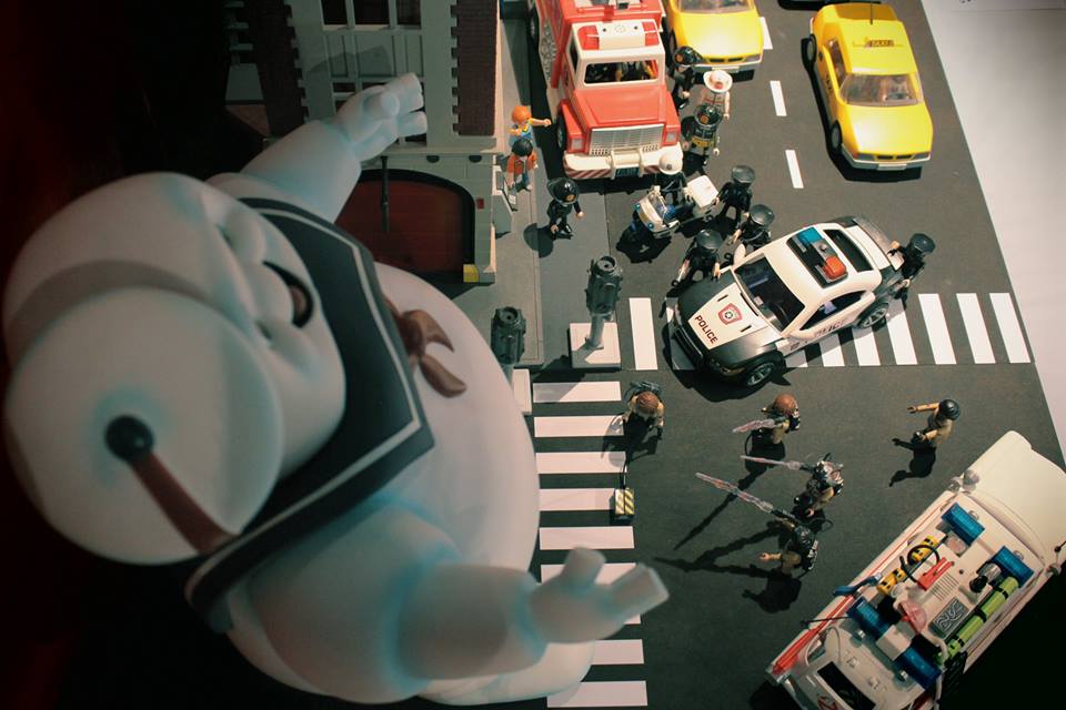 Ghostbusters - SOS fantômes en Diorama Playmobil 