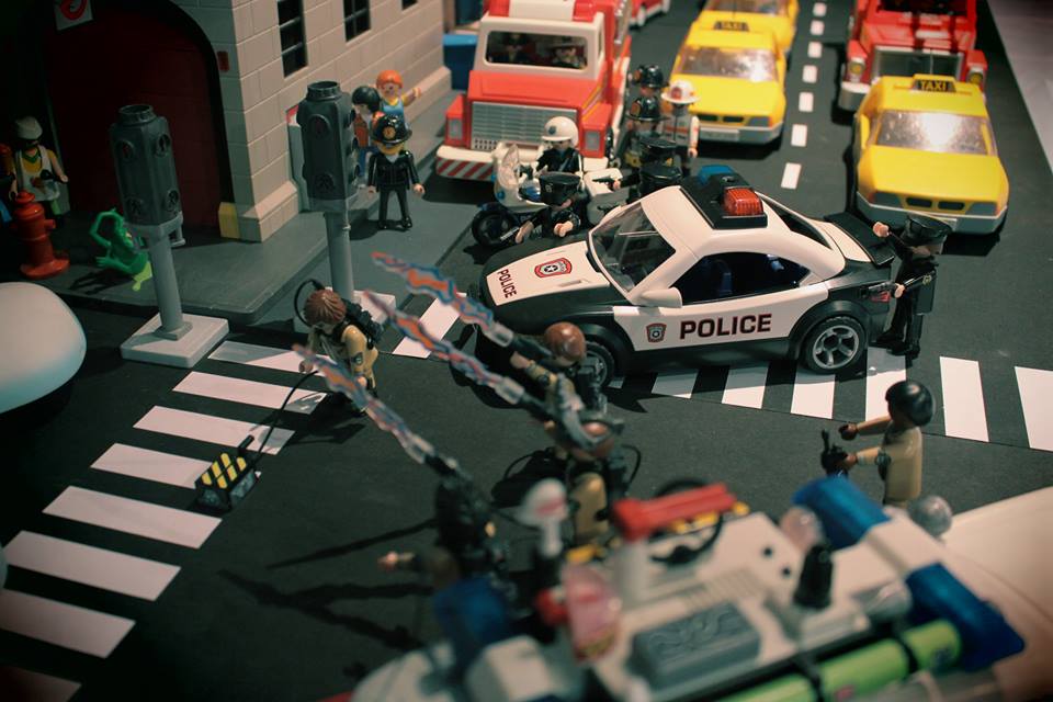 Ghostbusters - SOS fantômes en Diorama Playmobil