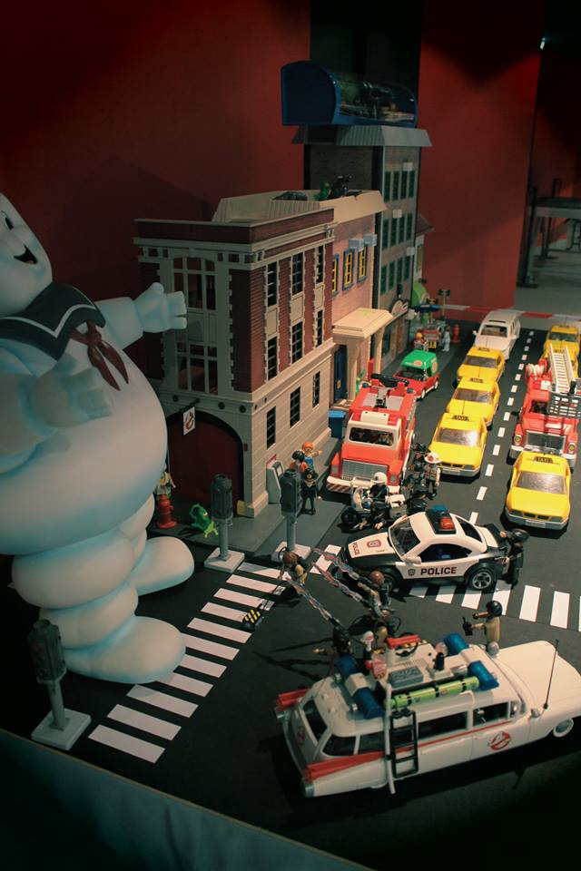 Ghostbusters - SOS fantômes en Diorama Playmobil 