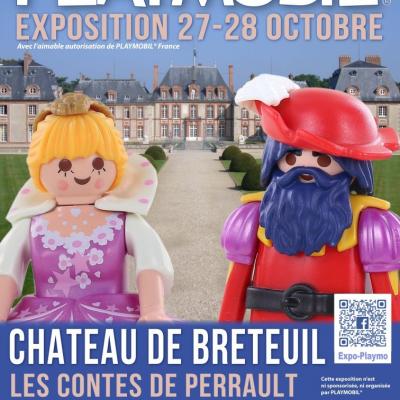 Exposition playmobil au chateau de breteuil dominique bethune