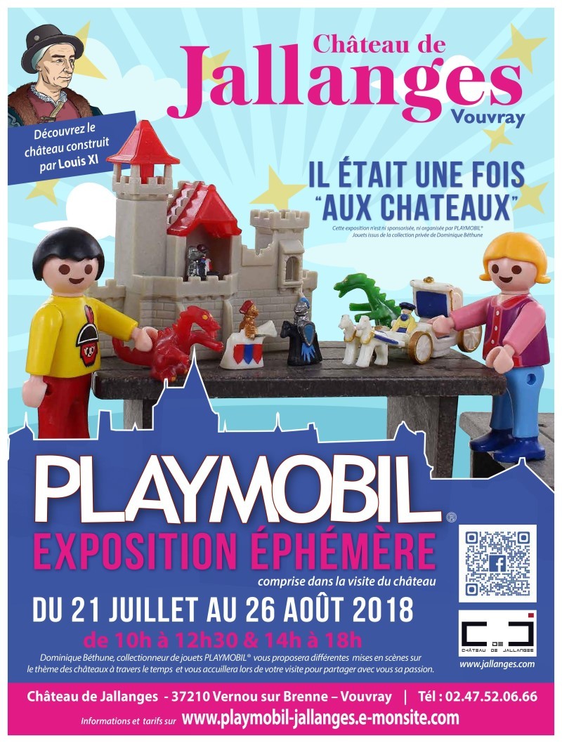 Exposition playmobil au chateau de jallanges ete 2018 v2