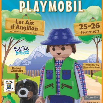 Exposition playmobil aux aix d angillon 2016