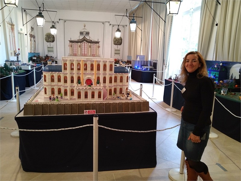 Exposition Playmobil sur le cinéma au château de Breteuil en 2020