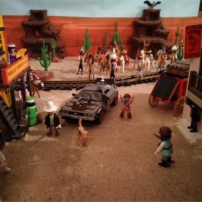Retour vers le futur 3 en Playmobil