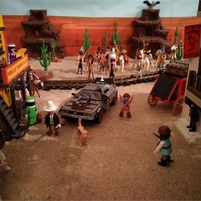 Retour vers le futur 3 en Playmobil