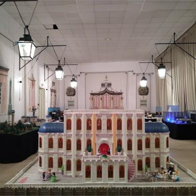 Exposition Playmobil sur le cinéma au château de Breteuil en 2020