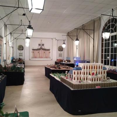 Exposition Playmobil sur le cinéma au château de Breteuil en 2020