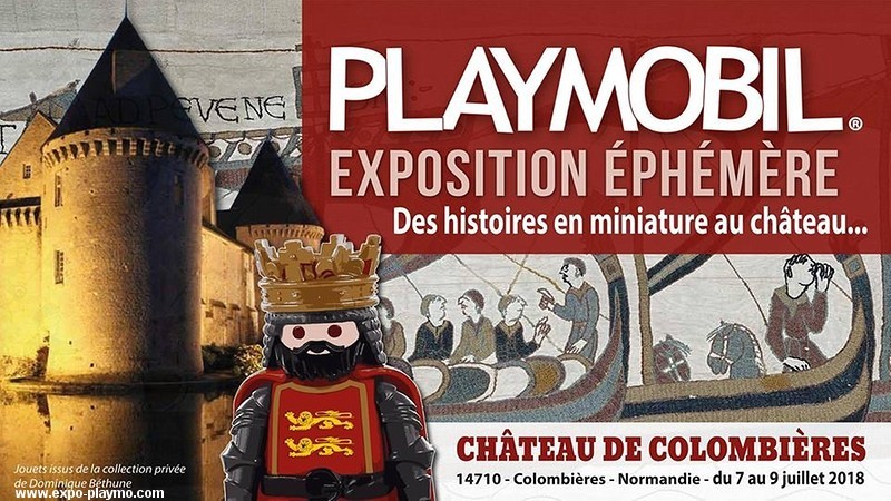 Bataille de Formigny réalisée en Playmobil 