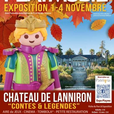Exposition playmobil chateau de lanniron 29 dominique bethune