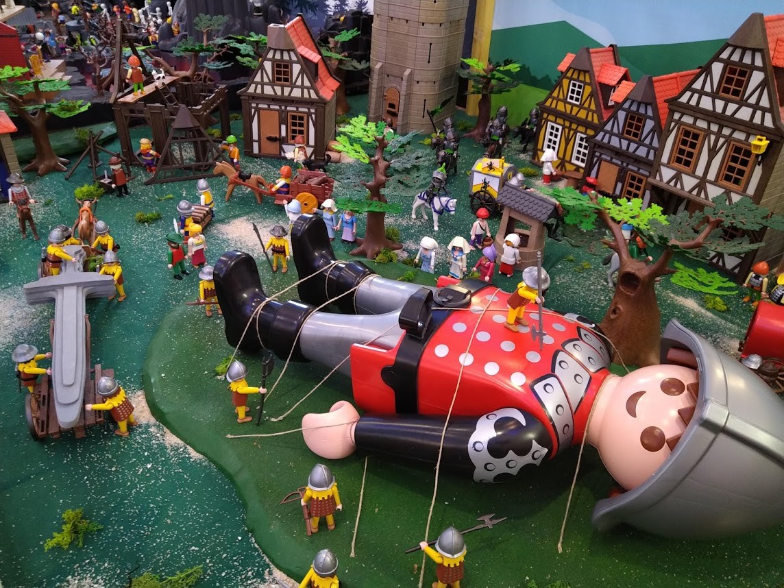 Gulliver en Playmobil