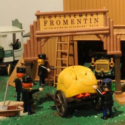 Exposition playmobil gendarmerie - arrestation de Bonnot en 1912