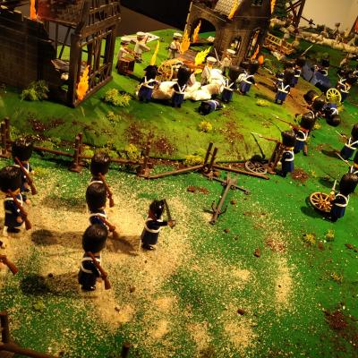 La gendarmerie playmobil pendant la guerre de crimée en 1855