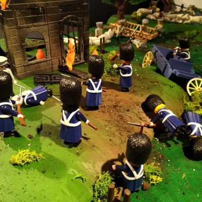 La gendarmerie playmobil pendant la guerre de crimée en 1855