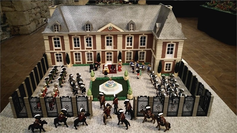 Exposition playmobil sur l'histoire - au temps des mousquetaires dominique bethune