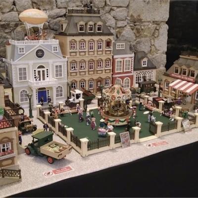 Exposition playmobil sur l'histoire -  la belle époque 1900