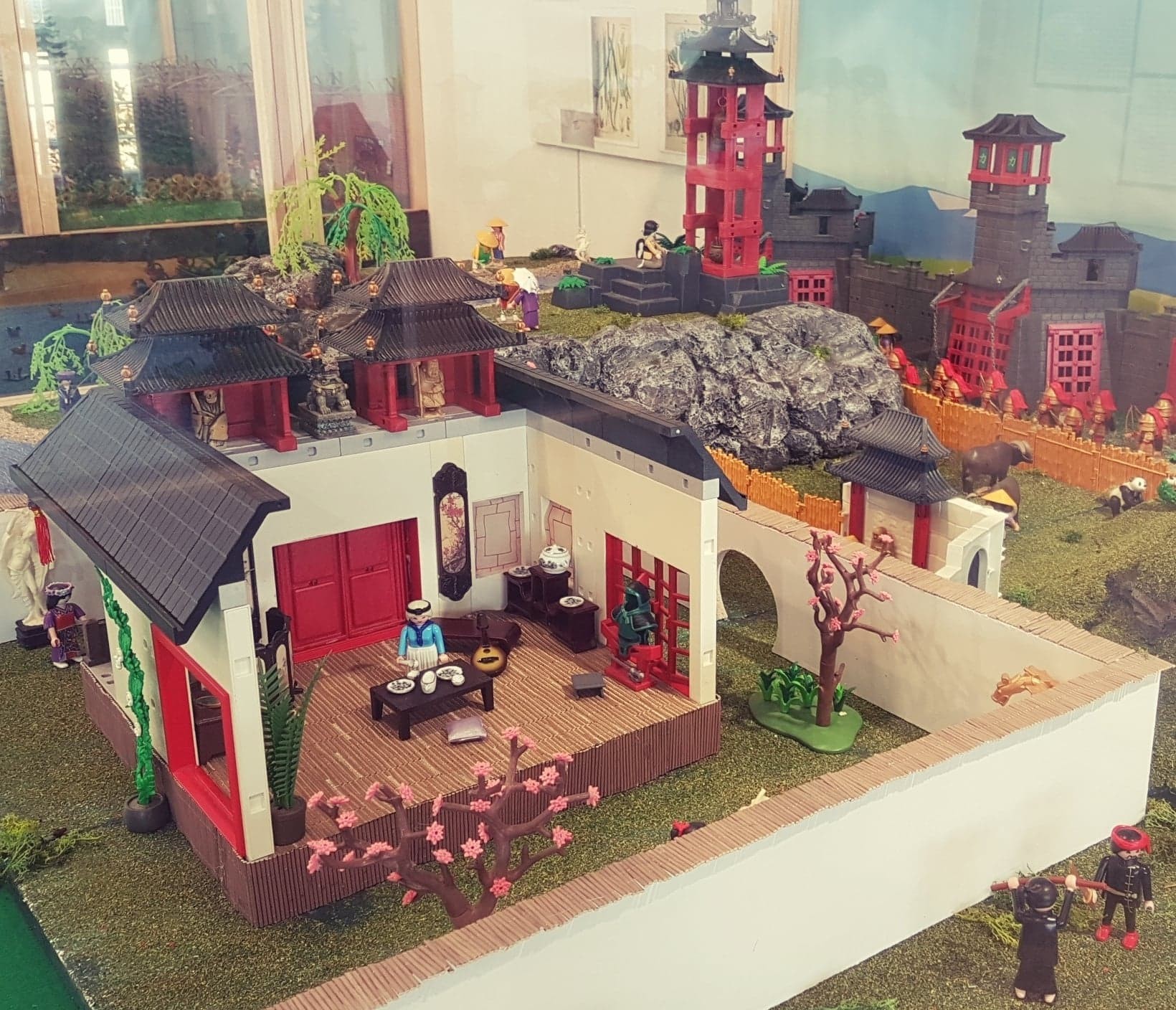 Exposition Playmobil au Jardin Botanique de Nancy