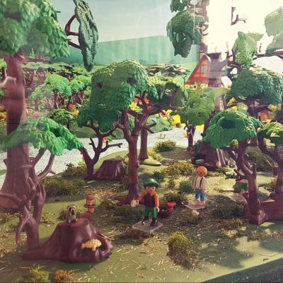 Exposition Playmobil au Jardin Botanique de Nancy