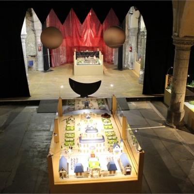 Exposition Playmobil à l'église Saint Mengold de Huy en 2019