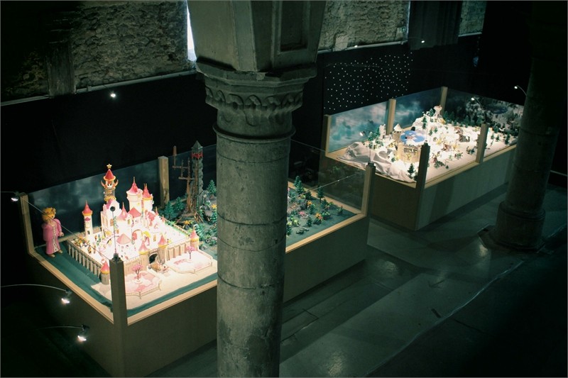 Exposition Playmobil à l'église Saint Mengold de Huy en 2019