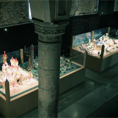 Exposition Playmobil à l'église Saint Mengold de Huy en 2019