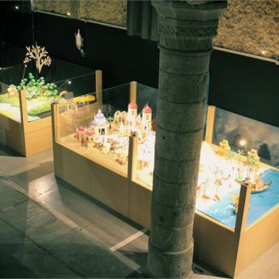 Exposition Playmobil à l'église Saint Mengold de Huy en 2019