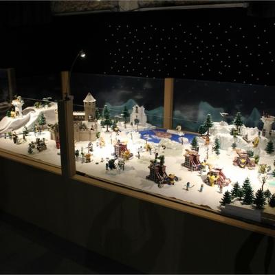 Exposition Playmobil à l'église Saint Mengold de Huy en 2019