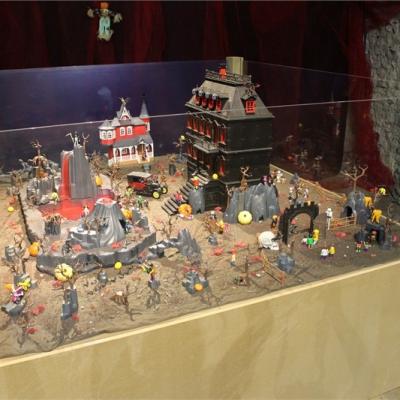 Exposition Playmobil à l'église Saint Mengold de Huy en 2019