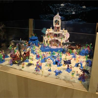 Exposition Playmobil à l'église Saint Mengold de Huy en 2019