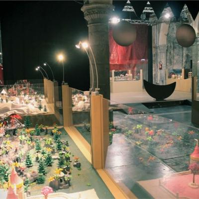 Exposition Playmobil à l'église Saint Mengold de Huy en 2019