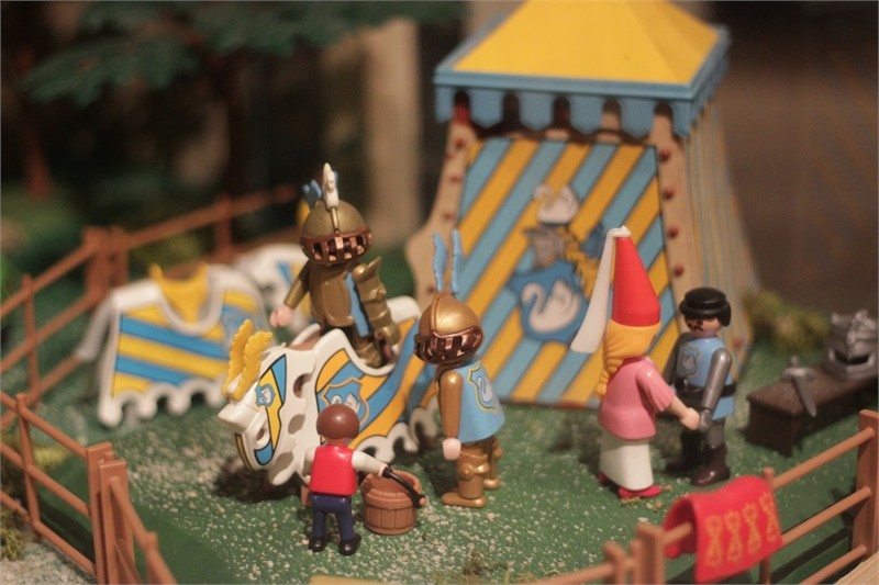 Exposition Playmobil au Musée de l'Archéoscope de Bouillon