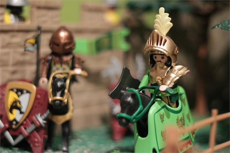 Exposition Playmobil au Musée de l'Archéoscope de Bouillon