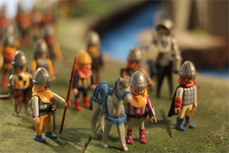 Exposition Playmobil au Musée de l'Archéoscope de Bouillon