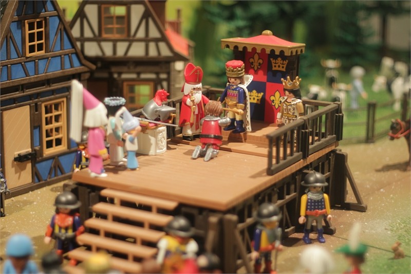 Exposition Playmobil au Musée de l'Archéoscope de Bouillon