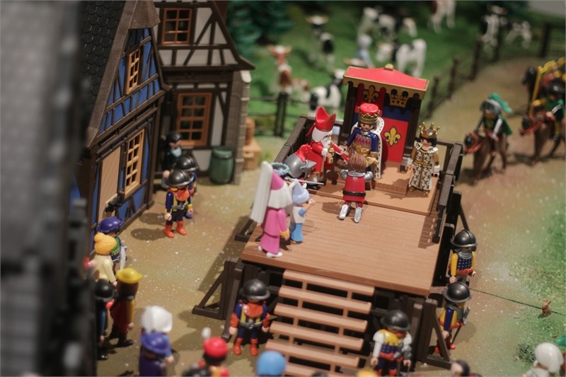 Exposition Playmobil au Musée de l'Archéoscope de Bouillon