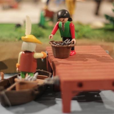 Exposition Playmobil au Musée de l'Archéoscope de Bouillon