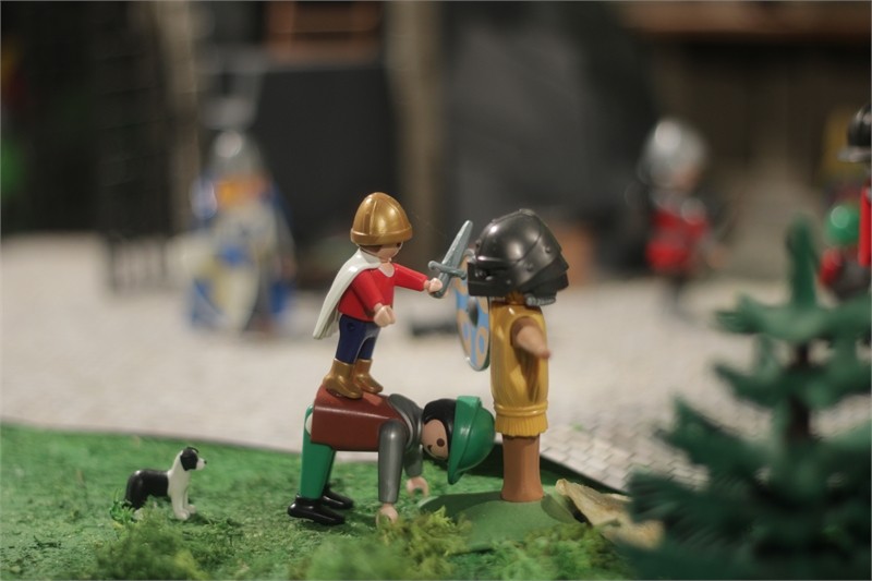 Exposition Playmobil au Musée de l'Archéoscope de Bouillon