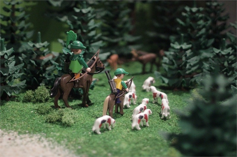 Exposition Playmobil au Musée de l'Archéoscope de Bouillon