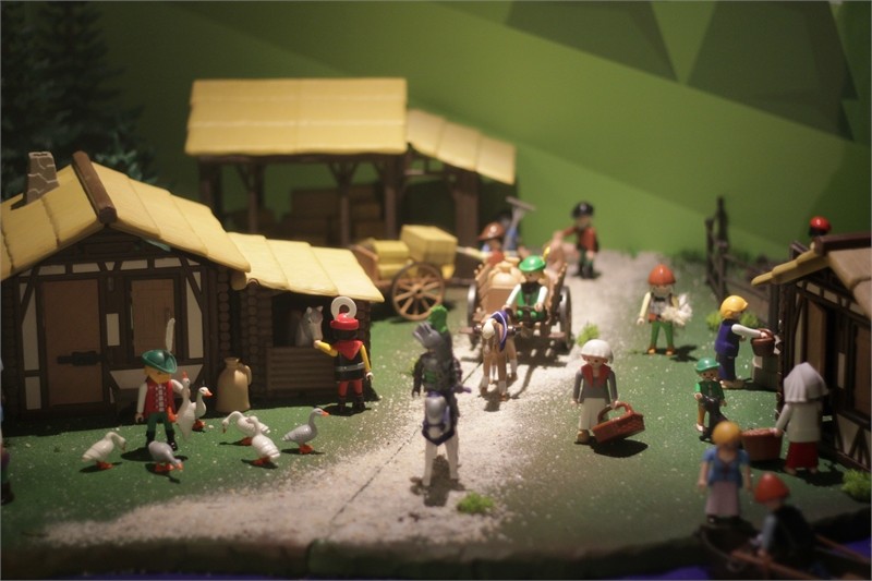 Exposition Playmobil au Musée de l'Archéoscope de Bouillon