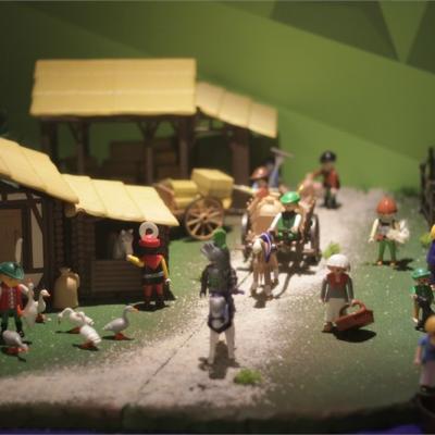 Exposition Playmobil au Musée de l'Archéoscope de Bouillon