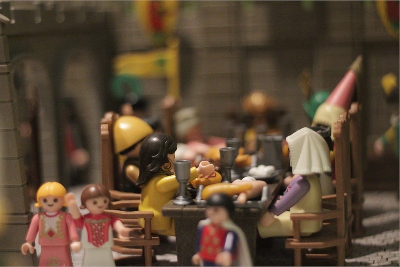 Exposition Playmobil au Musée de l'Archéoscope de Bouillon