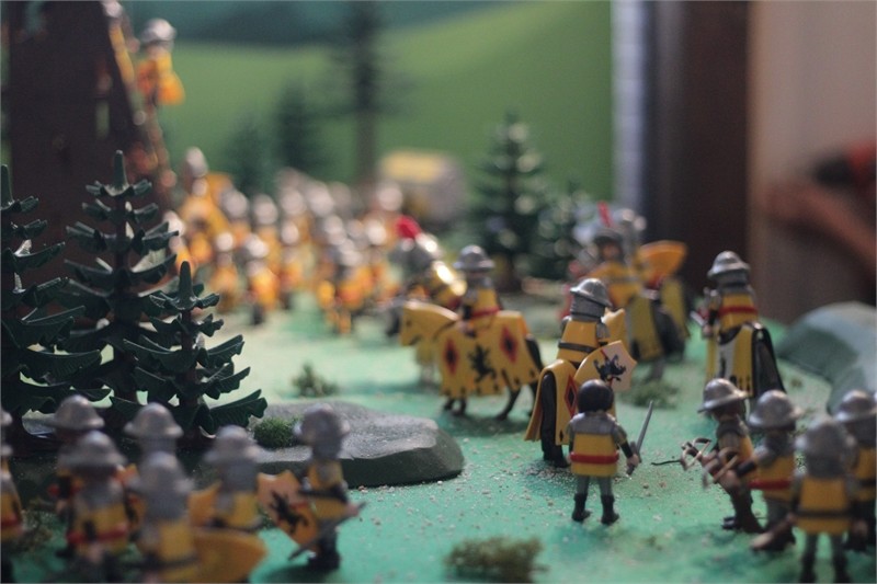 Exposition Playmobil au Musée de l'Archéoscope de Bouillon