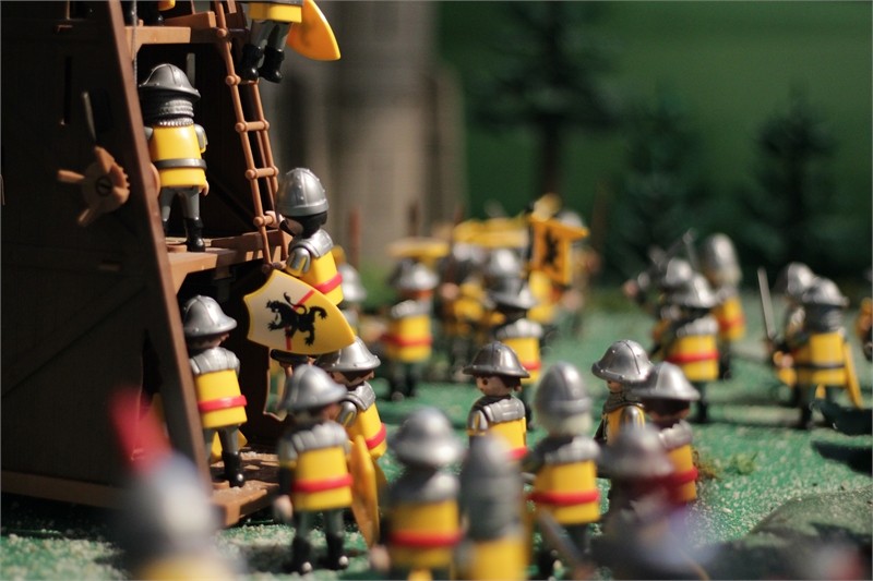 Exposition Playmobil au Musée de l'Archéoscope de Bouillon