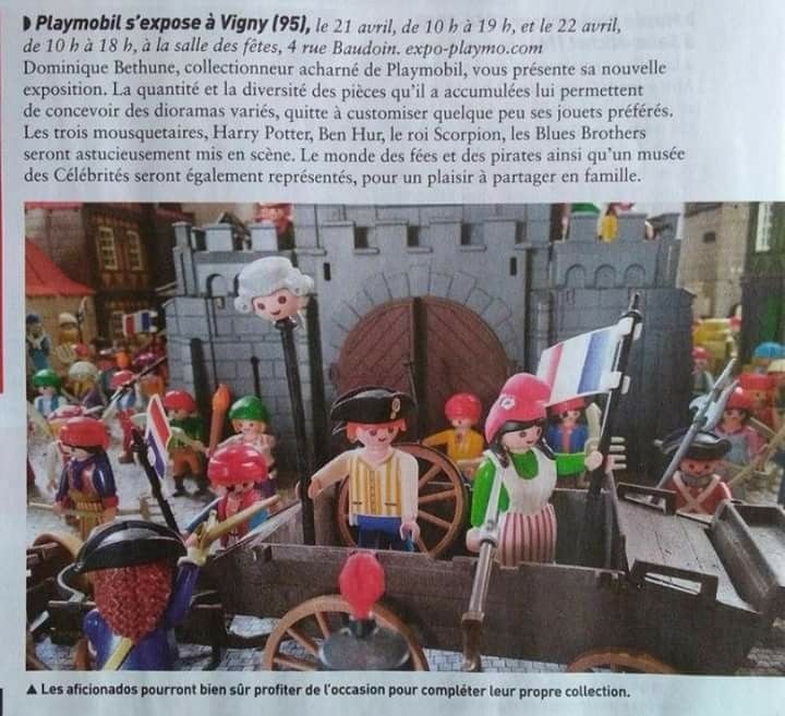 Exposition Playmobil de Vigny