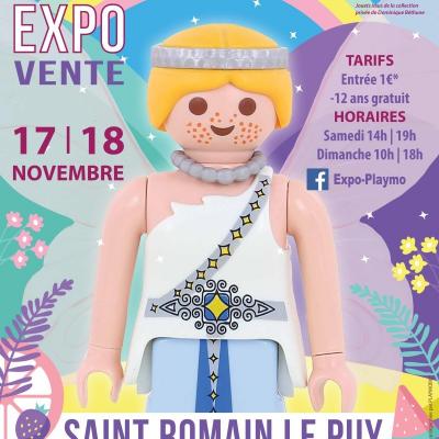 Exposition playmobil saint romain le puy dominique bethune 2018