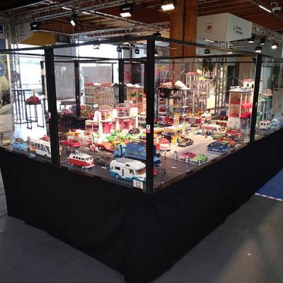 Exposition Playmobil au salon de l'Auto 2023 - Mégacité Amiens