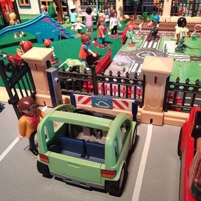 Exposition Playmobil au salon de l'Auto 2023 - Mégacité Amiens