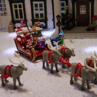 L'atelier du Père Noël en Playmobil