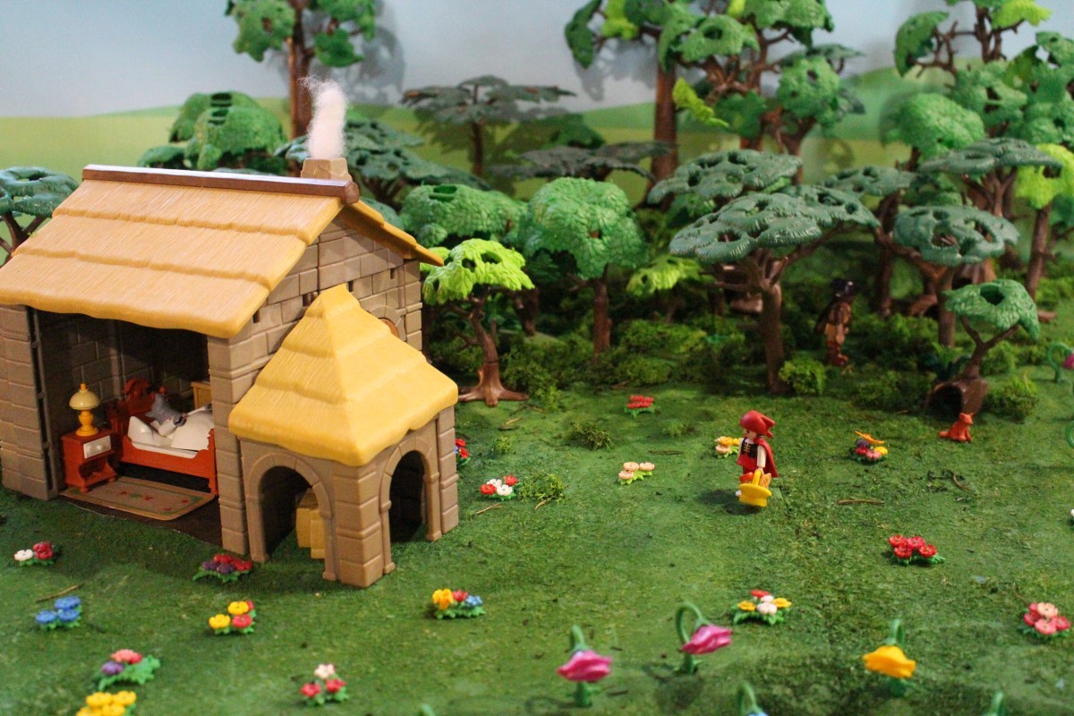 le petit chaperon rouge en Playmobil