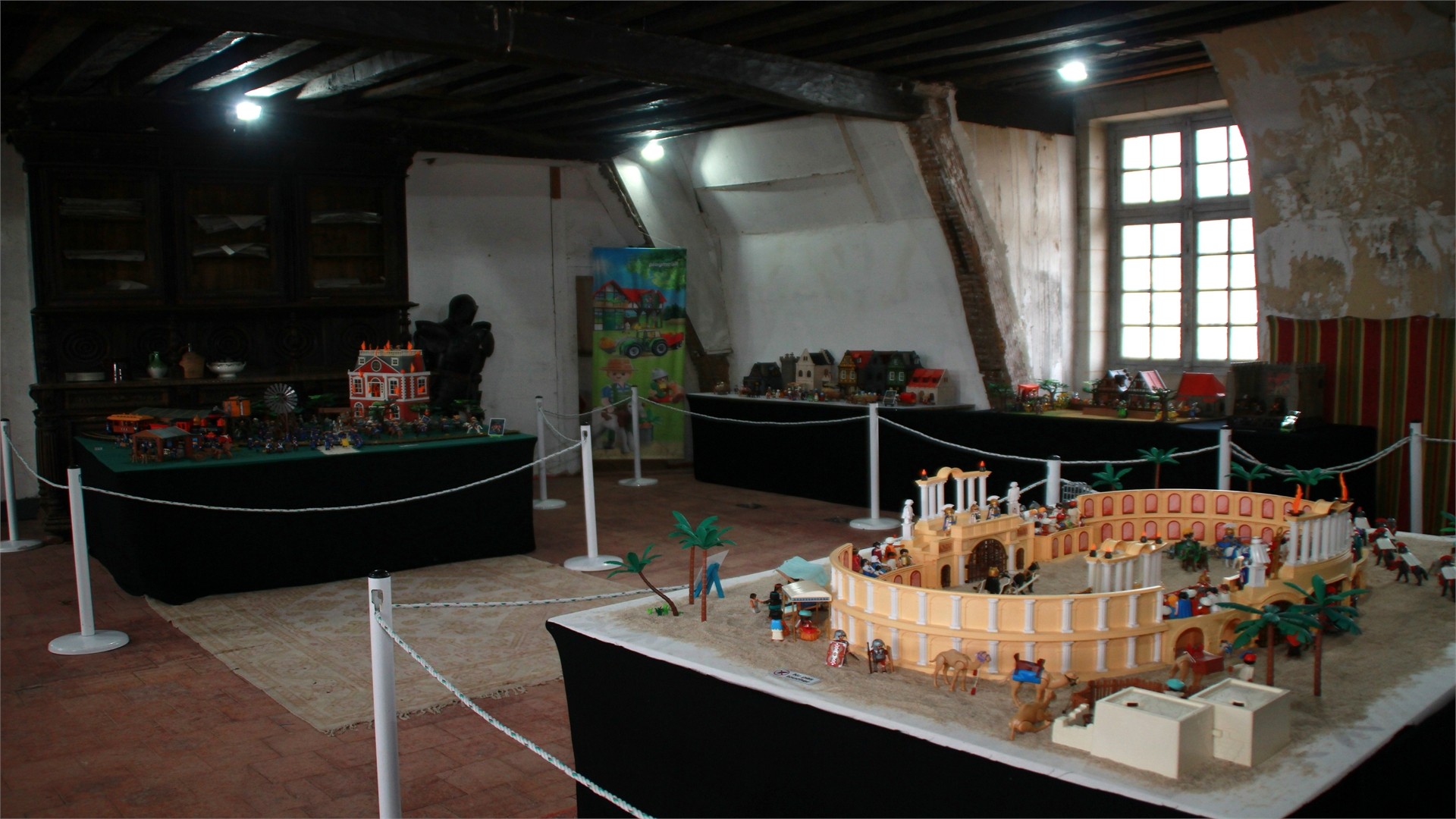 Exposition Playmobil sur le cinéma au Château de Selles-Sur-Cher